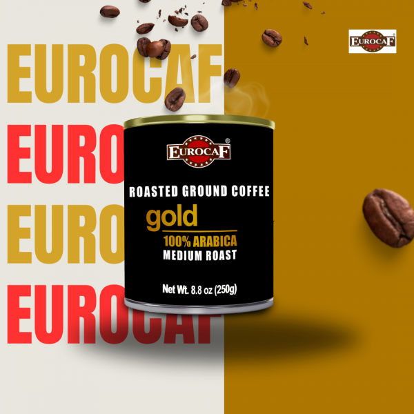 Gold 100% Arabica 250g Tin - Image 3