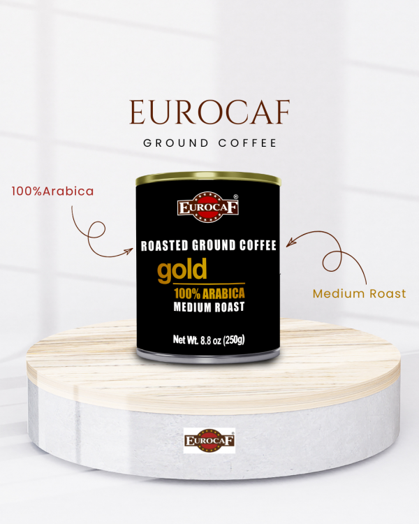 Gold 100% Arabica 250g Tin - Image 2